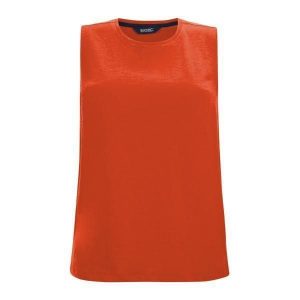 Damski Top Bez Rękawów Fariene. Brązowe topy Regatta, bez wzorów, bez kołnierzyka, bez ramiączek. Za 67,99 zł.