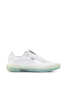 Vans Tenisówki Evdnt Ultimatewaf VN0A5DY7WWW1 Biały. Białe trampki Vans, bez wzorów, z materiału, bez zapięcia. Za 519,99 zł.