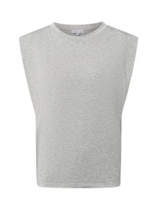 Marie Lund Koszula damska Kobiety szary marmurkowy, XL. Szare koszule Marie Lund, xl, bez wzorów, bez kołnierzyka, bez ramiączek. Za 179,95 zł.