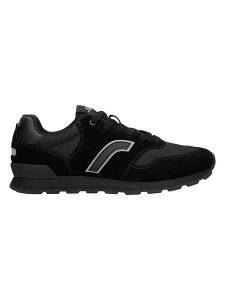Relaks Skórzane sneakersy w kolorze czarnym rozmiar: 37. Czarne trampki Relaks, bez wzorów, z materiału, bez zapięcia. Za 232,23 zł.