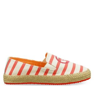 Espadryle Gant. Białe espadryle GANT, bez wzorów, bez obcasa. Za 219,99 zł.