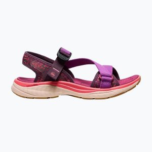 Sandały damskie KEEN Leiki OT. Czarne buty trekkingowe Keen, bez wzorów, bez obcasa, bez zapięcia. Za 339,99 zł.