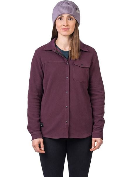 Hannah Koszula polarowa "Bea" w kolorze fioletowym rozmiar: 42. Różowe koszule Hannah, bez wzorów, z polaru, bez kołnierzyka, bez ramiączek. Za 218,05 zł.