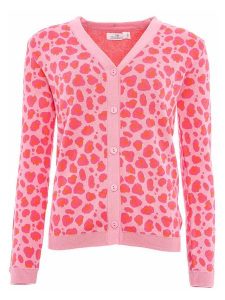 Zwillingsherz Kardigan w kolorze jasnoróżowym rozmiar: S/M. Różowe kardigany Zwillingsherz, z bawełny. Za 237,17 zł.