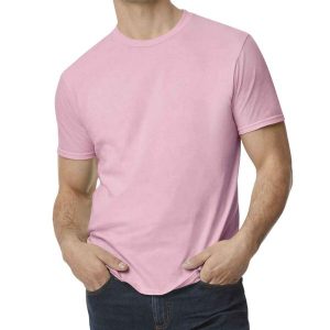 Koszulka Softstyle EZ Unisex Dla Dorosłych. Niebieskie bluzki GILDAN, xl, bez wzorów, sportowe, bez kołnierzyka, bez ramiączek. Za 48,99 zł.