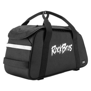 Torba na bagażnik rowerowy Rockbros A41 10,5 l plecak na ramię wodoodporna. Czarne plecaki ROCKBROS. Za 156,99 zł.