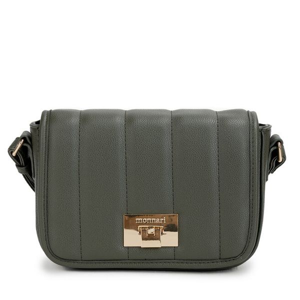 Torebka Monnari. Zielone listonoszki Monnari, bez wzorów, bez dodatków. Za 109,99 zł.