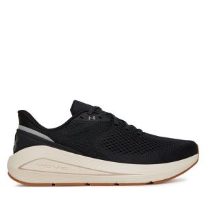 Buty do biegania Under Armour. Czarne buty sportowe Under Armour, bez wzorów, bez zapięcia, do biegania. Za 289,99 zł.