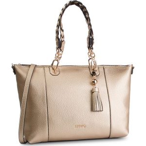 Torebka LIU JO - M Tote N19262 E0086 Gold 00529. Shopper bag marki Liu Jo. Za 649,00 zł.