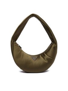 Guess Torebka 179133 Zielony. Zielone torebki klasyczne Guess, z aplikacjami, z materiału, bez dodatków. Za 319,99 zł.