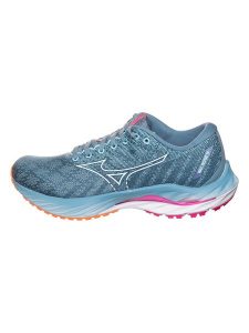 Mizuno Buty "Wave Inspire 19" w kolorze niebieskim do biegania rozmiar: 42. Niebieskie buty sportowe Mizuno, bez wzorów, z materiału, bez zapięcia, do biegania. Za 346,99 zł.