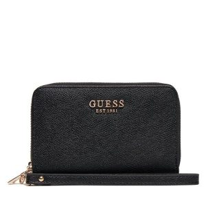 Portfel Guess. Czarne portfele Guess, z aplikacjami. Za 229,99 zł.