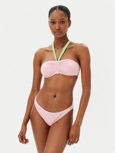 Juicy Couture Bikini Roxy JCITS125203 Różowy. Czerwone bikini Juicy Couture, bez wzorów, z syntetyku. Za 179,99 zł.