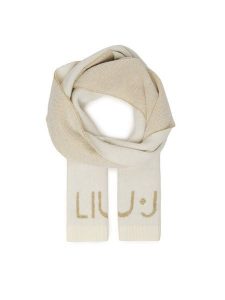 Liu Jo Szalik 2F5019 M0300 Écru. Rękawiczki Liu Jo, bez wzorów, z materiału. Za 359,99 zł.