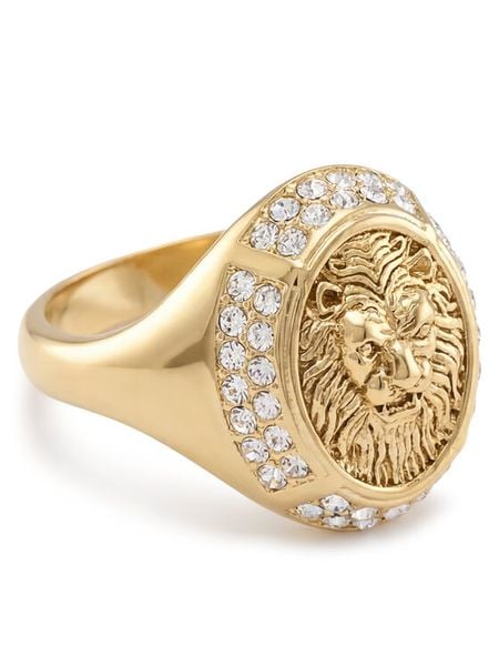 Guess Pierścionek JUBR06 192JW Złoty. Żółte pierścionki Guess, metalowe. Za 294,99 zł.