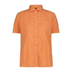 Koszula damska CMP. Brązowe koszule CMP, bez wzorów, bez kołnierzyka, bez ramiączek. Za 241,50 zł.