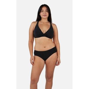 Damski top do kostiumu kąpielowego Barts Solid Multifit. Czarne bikini Barts, bez wzorów. Za 257,50 zł.