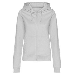 Damska Bluza Z Kapturem College Z Pełnym Zamkiem Błyskawicznym. Szare bluzy AWDIS, xl, bez wzorów, z kapturem. Za 164,99 zł.