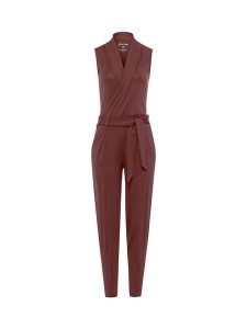 Les Lunes Kombinezon "Stella" w kolorze brązowym rozmiar: XS. Brązowe kombinezony Les Lunes, xs, bez wzorów, z tkaniny, bez kołnierzyka, bez ramiączek. Za 217,99 zł.