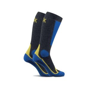 Skarpety Narciarskie Volkl Ski Kneehigh Terrain Anthracite. Czarne rękawiczki Völkl, bez wzorów. W wyprzedaży za 45,00 zł.