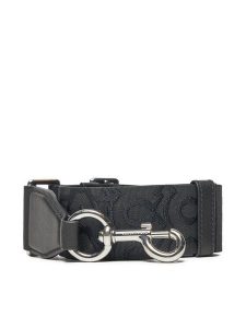 Marc Jacobs Wymienny pasek do torebki 2F3SST016S08 Czarny. Czarne torebki klasyczne Marc Jacobs, bez wzorów, z materiału, bez dodatków. Za 649,99 zł.