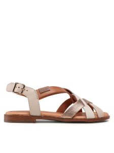 Pikolinos Sandały W0X-0556C3 Beżowy. Brązowe sandały Pikolinos, bez wzorów, ze skóry, bez obcasa, na płaskiej podeszwie, bez zapięcia. Za 446,99 zł.