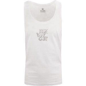 Glemo DPT Chloe damski top biały. Białe topy WOMEN'S BEST, s, bez wzorów, z bawełny, sportowe, bez kołnierzyka, bez ramiączek. Za 143,99 zł.