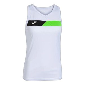 Damski tank top Joma. Białe topy JOMA, l, bez wzorów, bez kołnierzyka, bez ramiączek. Za 147,50 zł.