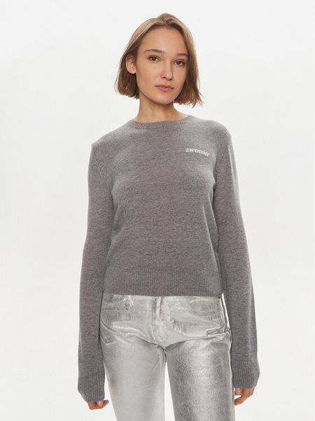 2NDDAY Sweter Lance 2000340408 Szary Regular Fit. Szare swetry klasyczne 2NDDAY, s, z syntetyku, bez kołnierzyka. Za 399,99 zł.