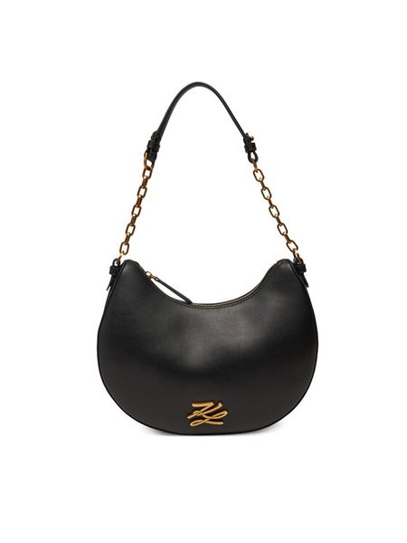KARL LAGERFELD Torebka A2W30019 Czarny. Czarne torebki klasyczne KARL LAGERFELD, bez wzorów, ze skóry, bez dodatków. Za 691,99 zł.