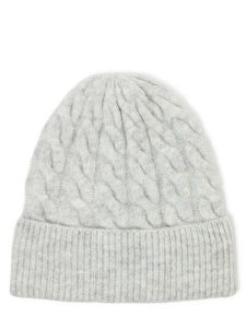 Marie Lund Czapka Kobiety Sztuczne włókno szary, ONE SIZE. Szare czapki Marie Lund, bez wzorów, z włókna, eleganckie. Za 149,95 zł.