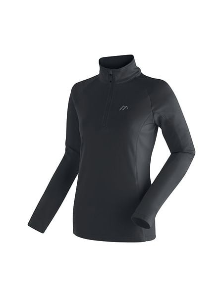 Maier Sports Bluza polarowa "Eva" w kolorze czarnym rozmiar: 38. Czarne bluzy Maier Sports, bez wzorów, z materiału, bez kaptura. Za 127,05 zł.