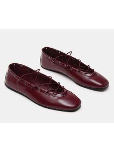 Steve Madden Baleriny w kolorze czerwonym rozmiar: 37. Czerwone balerinki Steve Madden, bez wzorów, bez obcasa, bez zapięcia. Za 219,60 zł.