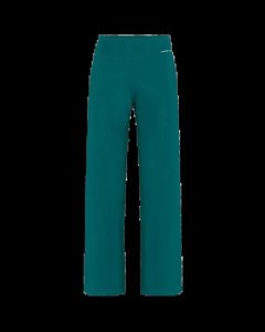 Legginsy bootcut dla kobiet Kari Traa Ava. Niebieskie legginsy Kari Traa, bez wzorów, z elastanu, z podwyższonym stanem, długie. Za 310,55 zł.