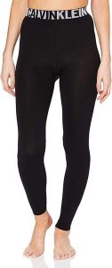 Damskie legginsy Calvin Klein Logo czarne. Czarne legginsy Calvin Klein, bez wzorów, z elastanu. Za 204,99 zł.