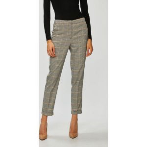 Vero Moda - Spodnie Laja. Spodnie z wysokim stanem marki Vero Moda. W wyprzedaży za 119,90 zł.