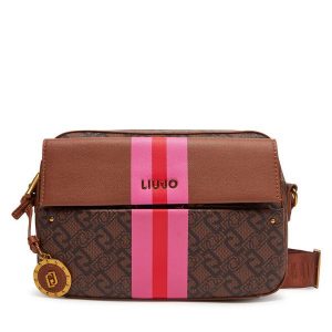 Torebka Liu Jo. Brązowe listonoszki Liu Jo, bez wzorów, bez dodatków. Za 469,99 zł.