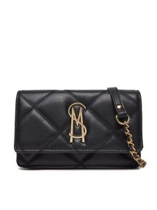 Steve Madden Torebka Bendue SM13001105-B-G Czarny. Czarne listonoszki Steve Madden, bez wzorów, ze skóry, bez dodatków. Za 269,99 zł.