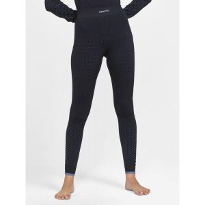 Legginsy damskie Craft Adv Warm Intensity. Czarne legginsy Craft, bez wzorów, z dzianiny. Za 238,00 zł.