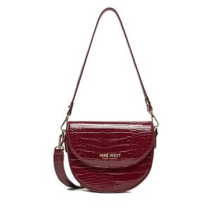 Torebka Nine West. Czerwone torebki klasyczne Nine West, bez wzorów, bez dodatków. Za 189,99 zł.