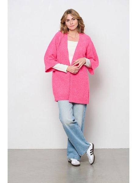 &Co Woman Kardigan "Berlin" w kolorze różowym rozmiar: L. Różowe kardigany &Co Woman. Za 193,24 zł.