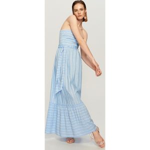Sukienka maxi - Niebieski. Kombinezony marki Reserved. W wyprzedaży za 119,99 zł.