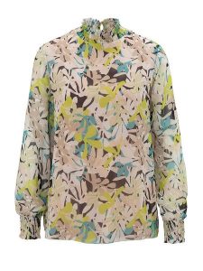 Aniston Bluzka w kolorze jasnoróżowo-brązowym rozmiar: 38. Różowe bluzki Aniston, bez wzorów, bez kołnierzyka, bez ramiączek. Za 98,45 zł.