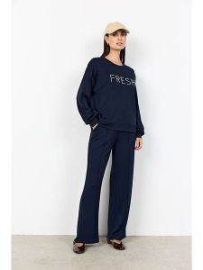 Soyaconcept Bluza "Banu" w kolorze granatowym rozmiar: M. Niebieskie bluzy Soyaconcept, m, bez wzorów, bez kaptura. Za 118,28 zł.