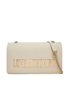 LOVE MOSCHINO Torebka JC4192PP1MKD0110 Écru. Listonoszki LOVE MOSCHINO, bez wzorów, ze skóry, bez dodatków. Za 519,99 zł.