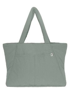 MOSS COPENHAGEN Shopper bag w kolorze zielonym - 46 x 31 x 20 cm rozmiar: onesize. Zielone shopper bag Moss Copenhagen, bez wzorów, z materiału, na ramię, bez dodatków. Za 114,95 zł.