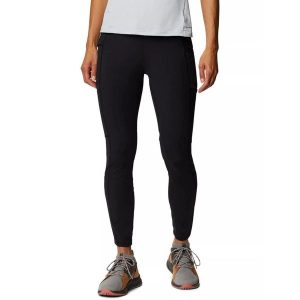 Legginsy damskie Columbia Windgates II. Czarne legginsy Columbia, bez wzorów. W wyprzedaży za 265,00 zł.