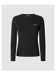 Pepe Jeans Koszulka "Betina" w kolorze czarnym rozmiar: XL. Czarne bluzki Pepe Jeans, xl, bez wzorów, z jeansu, bez kołnierzyka, bez ramiączek. Za 100,75 zł.