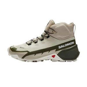 Buty trekkingowe damskie Salomon Cross Hike Mid Gtx 2 W. Zielone buty trekkingowe Salomon, bez zapięcia. W wyprzedaży za 516,00 zł.