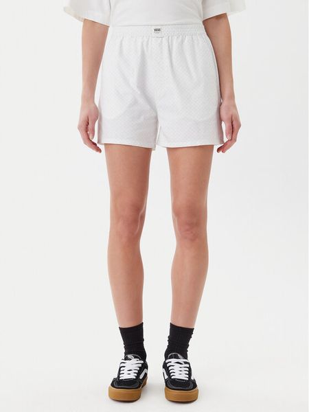 Vans Szorty sportowe Alicia VN000MBC Biały Regular Fit. Białe spodenki sportowe Vans, l, bez wzorów, z wiskozy. Za 139,99 zł.